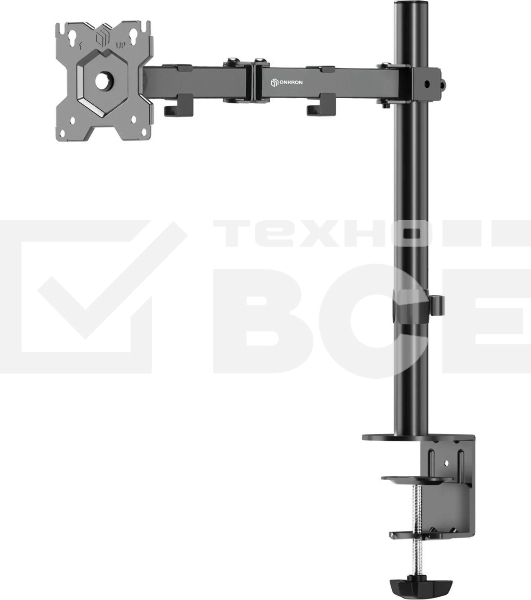 Кронштейн ONKRON D121E для монитора 13'-32' настольный, черный