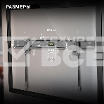 Кронштейн для телевизора Hyundai SL-X2 черный 37'-75' макс.50кг настенный фиксированный, фото8