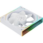Кулер для корпуса Thermalright TL-M12RW Reverse (124x120x25mm, 4-pin PWM, ARGB, 42.6CFM, 23.2dBA, 1500RPM, White), фото2