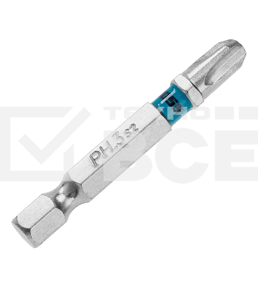 Бита GROSS 113036 PH3х50 мм, сталь S2, шестигр., 10 шт