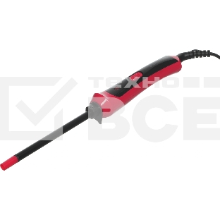 Щипцы для завивки волос Starwind SHE6610 розовый/черный, 10 мм, 180 °C, 1 режим