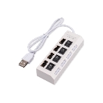 USB-концентратор Gembird UHB-243-ADW, USB 2.0, 4хUSB, USB или внешний адаптер питания, фото4