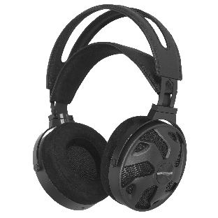 Проводные наушники FiiO FT3 350 Ом черный, полноразмерные, Jack 3.5/4.4/6.35/XLR