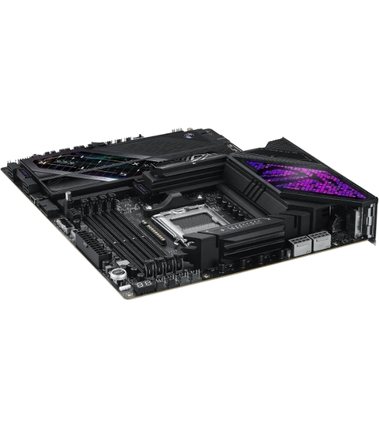 Материнская плата ASUS ROG STRIX X870E-E GAMING WIFI7 NEO, AM5, AMD X870E, 4xDDR5, 4xSATA, 5xM.2, 1xPCIe 5.0 x16, 1xPCIe 4.0 x16, 1xHDMI, 1x5Gb LAN, Wi-Fi 7, Bluetooth 5.4, 2xUSB-C 40Gbps (USB4 / Gen3x2), 2xUSB-C 10Gbps, 9xUSB-A 10Gbps, 2x3.5 мм, 7.1, ATX