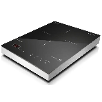 Плита настольная электрическая Caso S-Line 2100 черный/серебристый, 2.1 кВт, индукция, конфорки - 1, стеклокерамика, сенсор, фото 1
