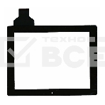 Сенсорное стекло (тачскрин) Cube U9GT2 300-L3312A-A00-V1.0, черное, фото 1