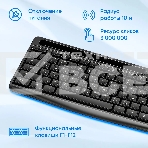 Клавиатура + мышь Оклик S275W клав:черный мышь:черный USB беспроводная slim Multimedia (1993113), фото4