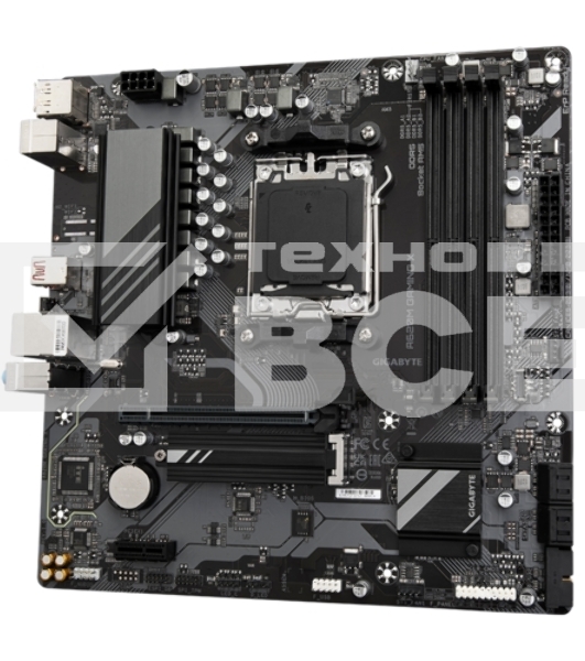 Материнская плата Gigabyte A620M GAMING X, Micro-ATX, AM5, AMD A620, 4xDDR5, 4xSATA, 1xM.2, 1xPCI-E 4.0 x16, 1xPCI-E x1, 1xHDMI, 1xDP, 1x 1Gb LAN, 1xUSB 3.2 Gen 2, 2xUSB 2.0, 2xUSB 3.2 Gen 1, 3x3.5mm, 7.1, ATX