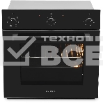 Духовой шкаф электрический Hyundai 6006.03 BG черное стекло, фото14