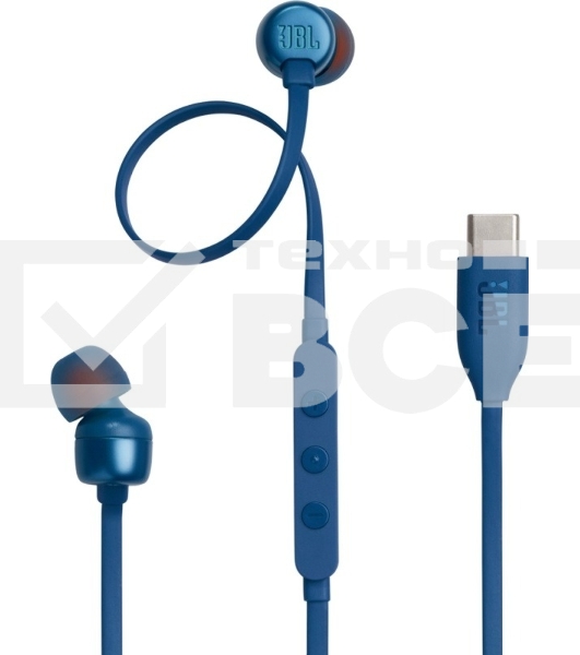 Наушники JBL Tune 310C  синий