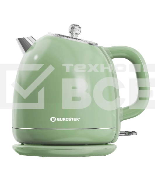 Чайник электрический Eurostek EEK-1843 1,7 л, 2200 Вт, зеленый