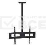 Потолочное крепление Wize Pro CU6560A для дисплеев 37 75, Max VESA 600x400, наклон -3°/+10°, поворот 360°, длина штанги 91-150 см, до 50 кг, черный, фото 1