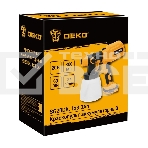 Краскопульт аккумуляторный DEKO SG20DK, 20В, 800 мл, 1x3.0А·ч 083-1133, фото8