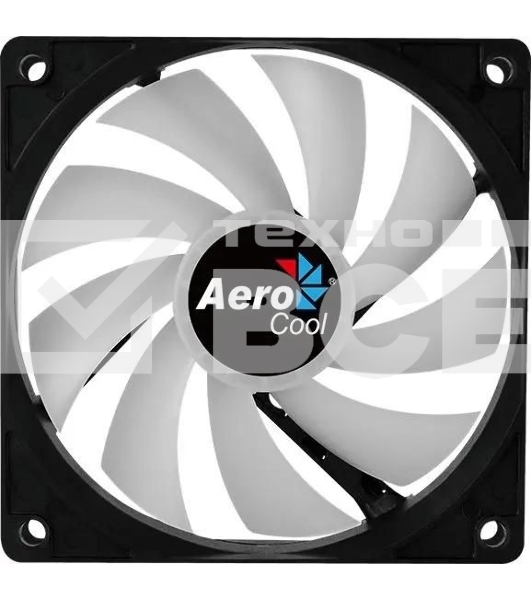Вентилятор для корпуса Aerocool / Formula Frost 12 PWM FRGB черный, 120 мм, 1500 об/мин, 27.5 дБ, 4 pin