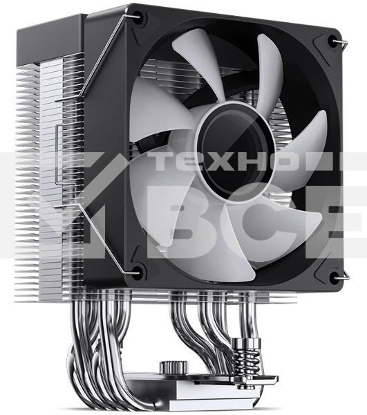 Кулер для процессора JONSBO CR-1400 V2 ARGb (180W, 4-pin PWM, 133мм, Al/Cu, 4x6мм, ARGb, 1x92мм, 38.2CFM, 33.8dBA, 2200RPM, S: 1700/1200/115X, AM4/AM5 черный)