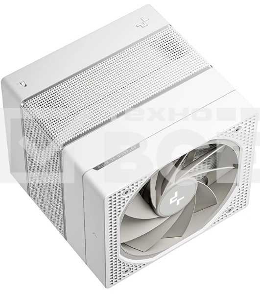 Устройство охлаждения(кулер) Deepcool Assassin VC Elite Wh Soc-AM5/AM4/1200/2066/1700/1851 белый 4-pin 22.6-29.3dB Al+Cu 300W 1772gr Ret (R-ASN4-WHNVNN-GJD)