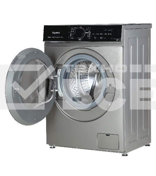 Стиральная машина Бирюса WM-SM812/03 M металлик, загрузка фронтальная 8 кг, 1200 об/мин, класс: А+++