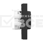 Розетка 2-м EKF UP1-SOB-210 СП Эпика 16А с заземл. без защ. шторок с рамкой механизм черный, фото7