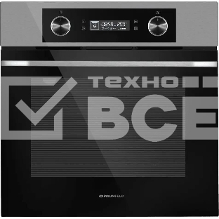 Шкаф духовой электрический Maunfeld AEOH60102S, 60л, дверца с 3 стеклами, нержавеющая сталь