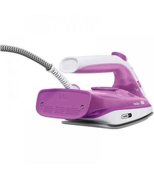 Утюг Braun FI3124PU фиолетовый/белый, 2400 Вт, 45 г/мин, 170 г/мин, 270 мл