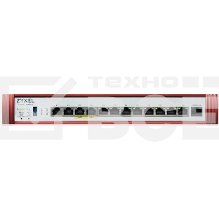 Межсетевой экран Zyxel USG FLEX 500H, Rack, 2xRJ-45: 1/2.5G (LAN/WAN), 2xRJ-45: 1/2.5G PoE+ (LAN/WAN), 8xRJ-45: 1G (LAN/WAN), 1xUSB3.0 **