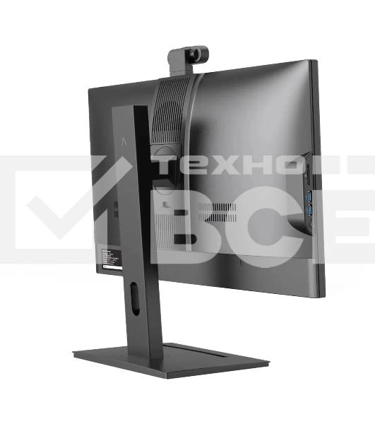 Моноблок Digma Pro Vision 23.8' Full HD i5 12450H (1.7) 16Gb SSD 512Gb UHDG CR Windows 11 Professional Eth WiFi BT 90W клавиатура мышь Cam черный 1920x1080