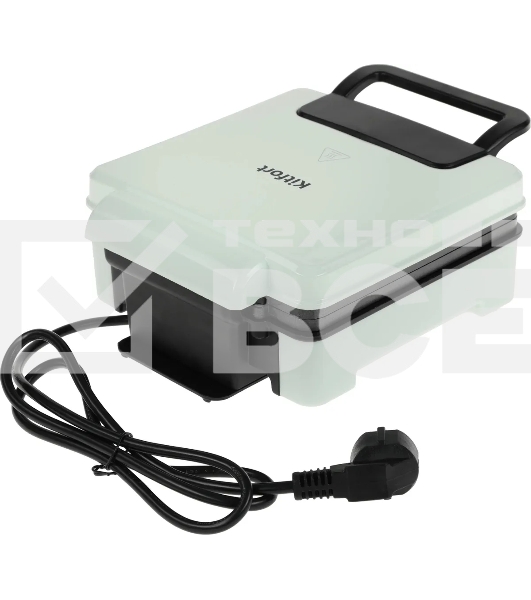 Вафельница Kitfort КТ-1693 1200Вт мятный