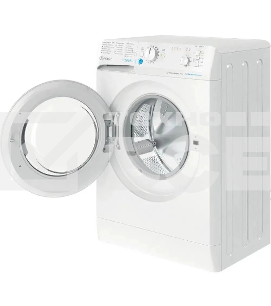 Стиральная машина Indesit BWSB 61051 WWV белый, загрузка фронтальная 6 кг, 1000 об/мин., класс: А