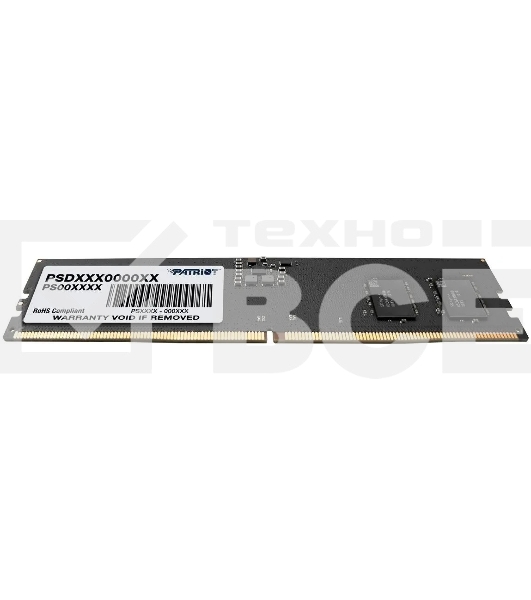 Оперативная память Patriot Signature, DDR5, 32GB (1x32 GB), 5600 MHz, CL46