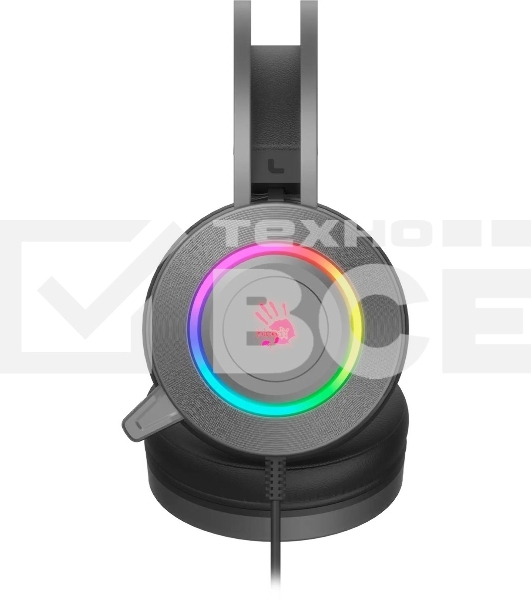 Наушники с микрофоном A4Tech Bloody G521S серый 2.3м мониторные USB оголовье (G521S)