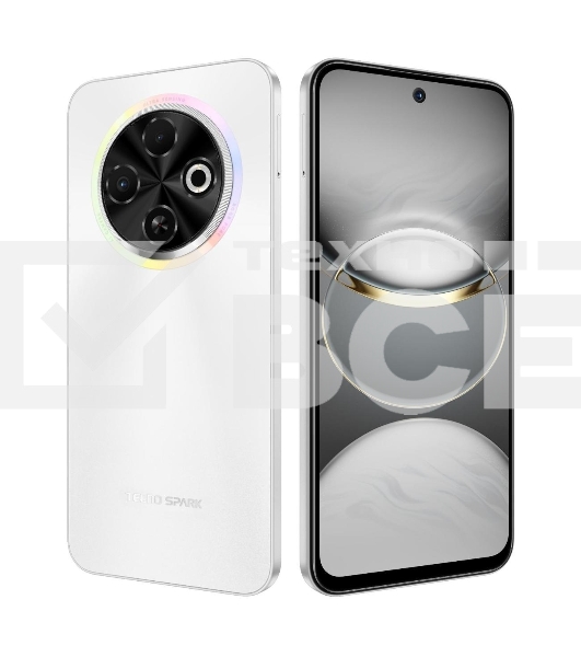 Смартфон Tecno SPARK 30C, 4/128Gb, белый