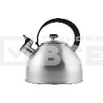 Чайник для плиты со свистком MALLONY Opera 2,5 л, матовый, из нерж стали (005179), фото 1