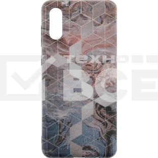 Чехол (клип-кейс) Gresso Meridian, для Samsung Galaxy A02, золотистый/синий [gr17aaae8918]