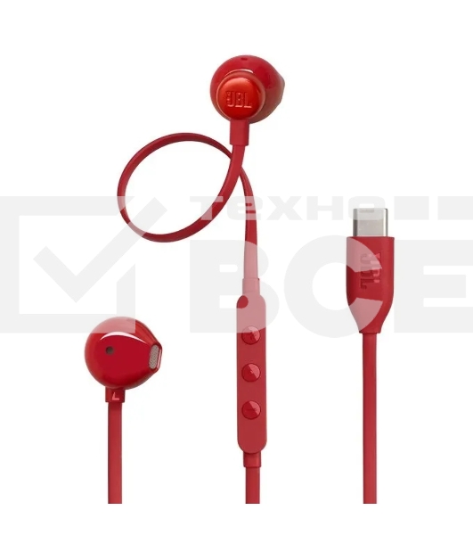 Наушники JBL Tune 305C красный