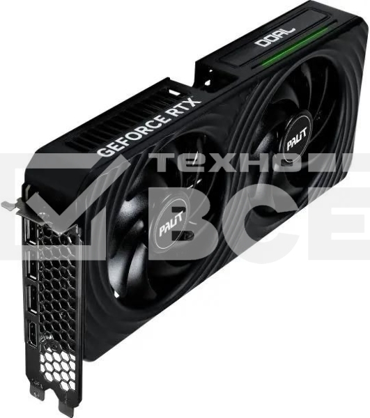 Видеокарта Palit RTX5060 DUAL NV RTX5060 8Gb 128bit GDDR7 2280/28000/HDMIx1/DPx3/HDCP Ret NE75060019P1-GB2063D PCI-E 5.0