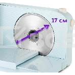 Ломтерезка Kitfort КТ-6268 150Вт (нарезка до 15мм) голубой/белый, фото6