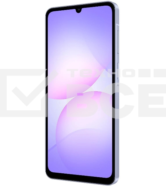 Смартфон Samsung Galaxy A07 4/128Gb, фиолетовый