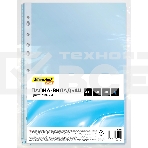 Папка-вкладыш Silwerhof Daily синий глянцевые А4+ 30мкм (упак.:50шт), фото 1