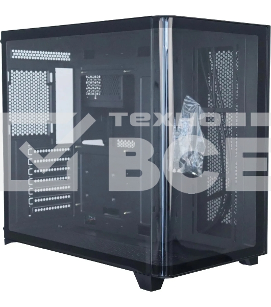 Компьютерный корпус Accord ACC-R7AB черный без БП ATX 2xUSB3.0 1xUSB3.1 audio