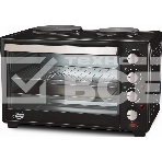 Мини-печь Великие Реки Днепр-2, мощность 3300 Вт, 2 конфорки, 30 л, 2 противня, фото 1