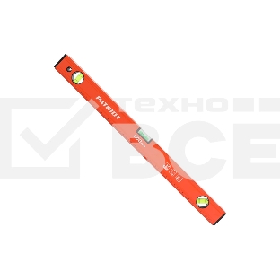 Уровень PATRIOT LCP-600, алюминиевый фрезерованный, 600мм