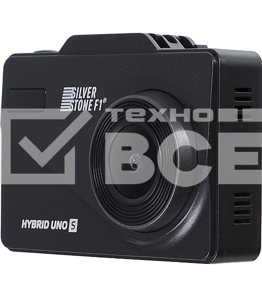 Видеорегистратор Silverstone F1 HYBRID UNO S GPS, 1920x1080, 2.3', GPS, G-сенсор, GPS-информатор