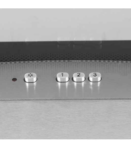 Вытяжка каминная Elikor Аметист 90Н-650-К3Д серебристый, 90 см, 650 куб. м/ч, 54 дБ