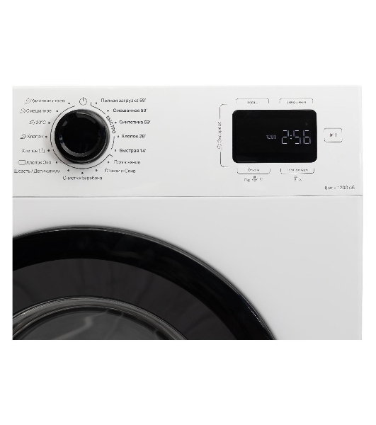 Стиральная машина Indesit ILS3 61291 B белый/черный, загрузка фронтальная 6 кг, 1200 об/мин., класс: A