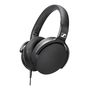 Гарнитура накладные Sennheiser HD 400 U 1.4м черный проводные в ушной раковине (800126)