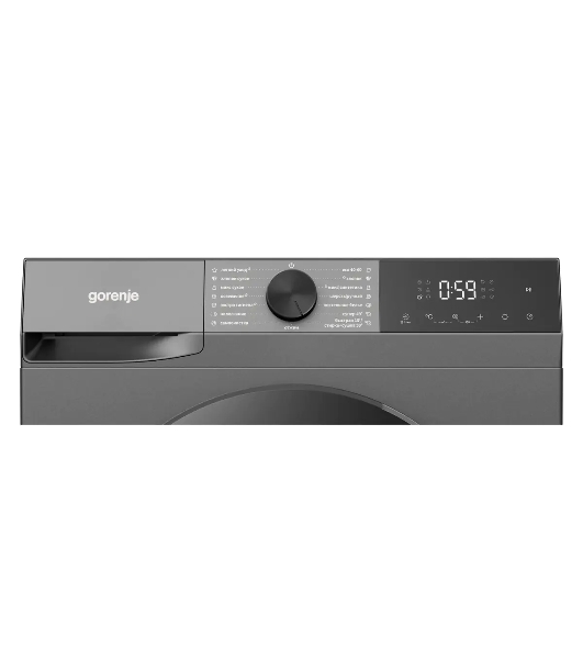 Стирально-сушильная машина Gorenje WDG2P1174A3D2S/C, отдельностоящая, ВхШхГ 845х595х590 мм, загрузка 11/7 кг, 15 программ, 1400 об/мин, цифровой дисплей, поворотное/сенсорное управление, отсрочка старта, пар, функция Aqua JetWash, AquaStop, мотор Inverter Power Drive, энергоэффективность А, цвет серый