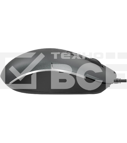 Мышь проводная A4Tech Fstyler FM26 серый/черный, 1600 dpi, USB, кнопки - 4