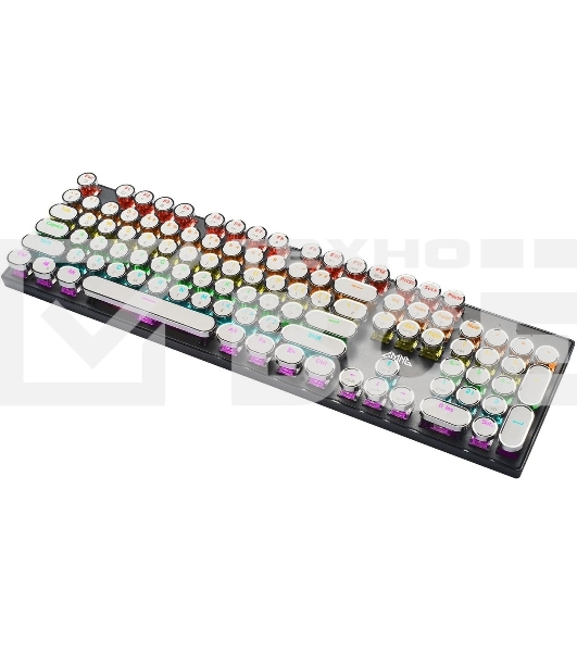 Клавиатура GMNG GG-KB815X (1913914) проводная, USB, черный + белый