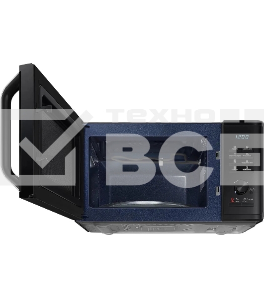 Микроволновая печь Samsung MG23K3575AK черный, 23 л, 800 Вт, переключатели - поворотный механизм/кнопки