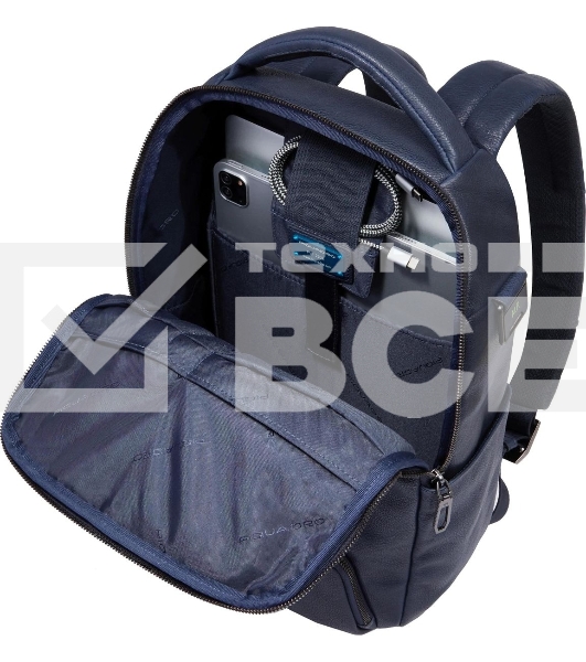 Рюкзак Piquadro Cronus CA6687S134/BLU синий кожа